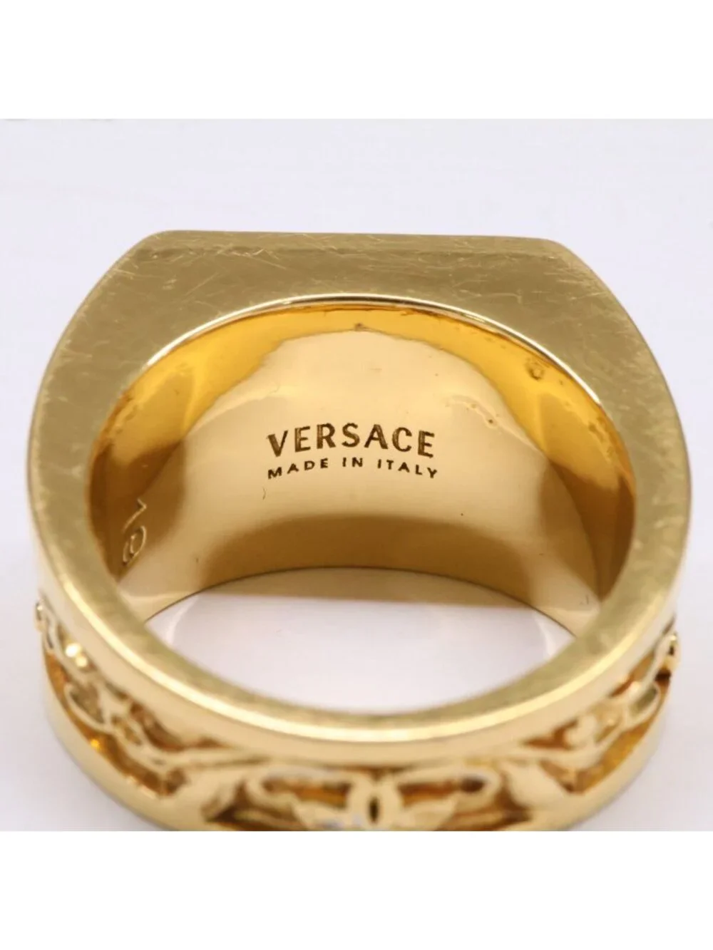 Versace Medusa Square Western 19 No 18 Ring
